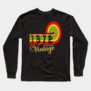 1972 the birth of legends Long Sleeve T-Shirt